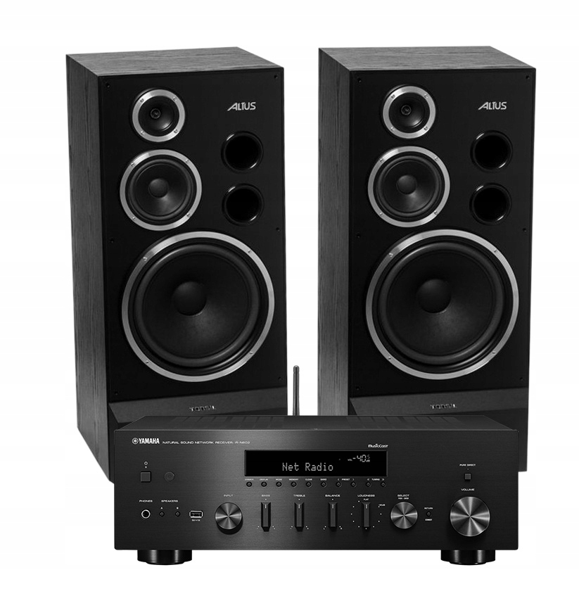 Kolumny Tonsil ALTUS 300 + Amplituner Yamaha RN602