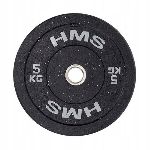 Talerz olimpijski Bumper 5 kg Szary HMS HTBR05