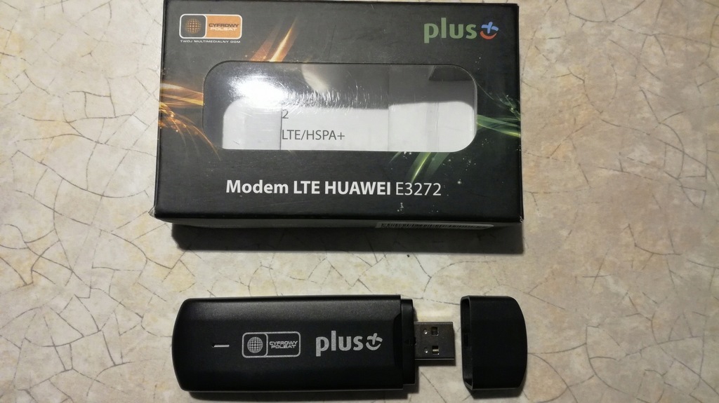 Modem Mobilny Huawei E3272 USB 4G LTE bez SimLocka