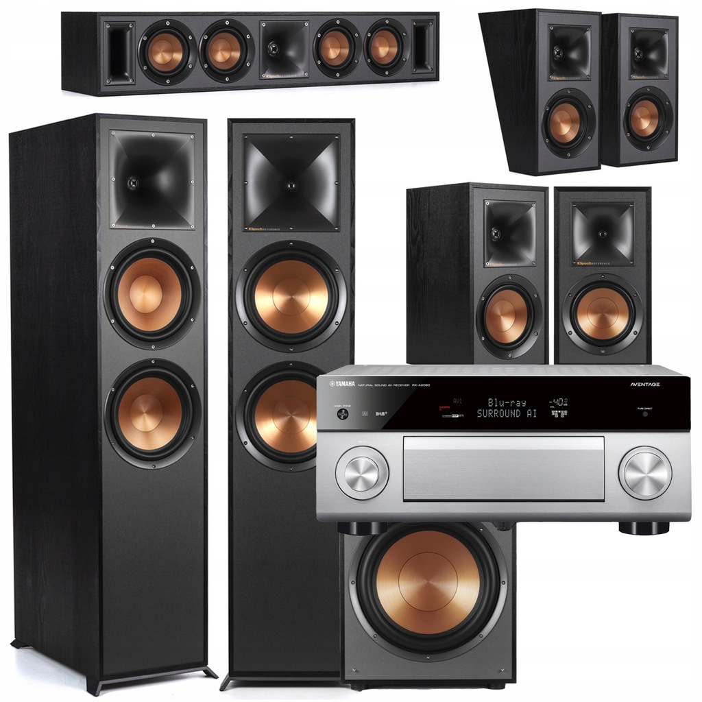 KLIPSCH R-820F R-51M R-34C R-120SW R-41S RX-A2080