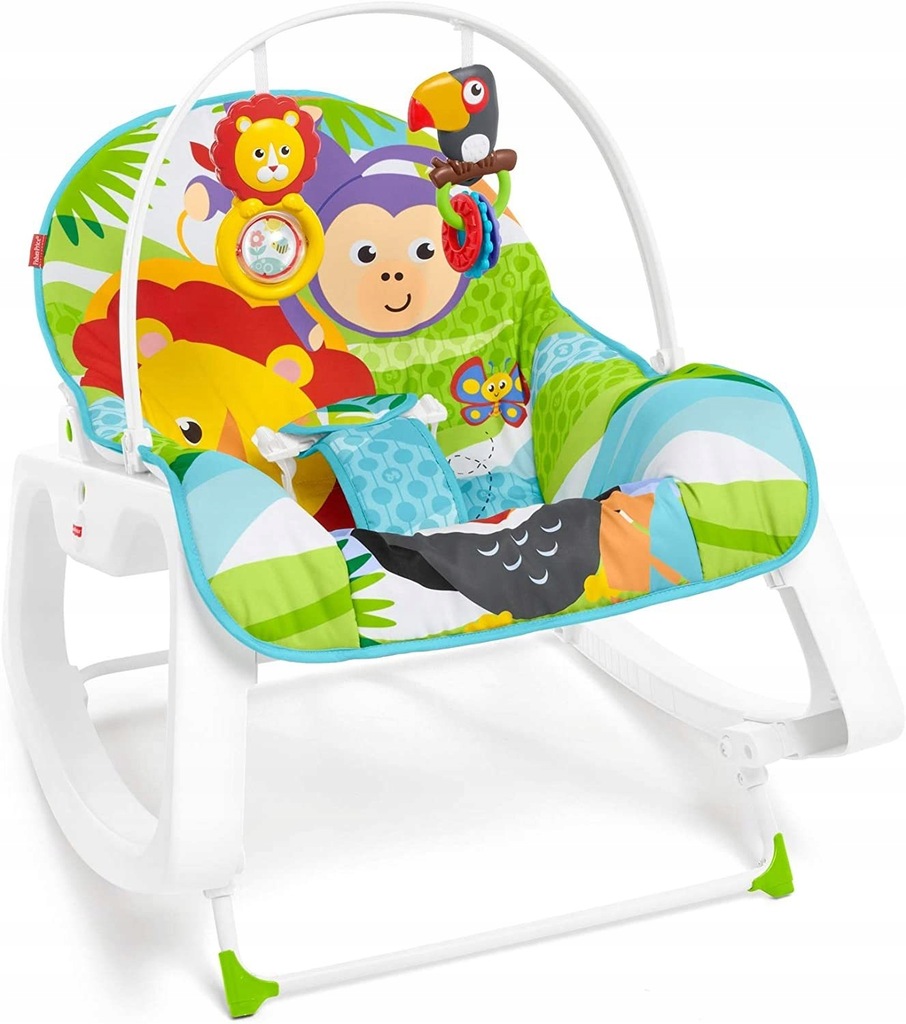 Bujaczek leżaczek FISHER PRICE 2w1 do 18 kg