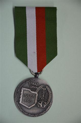 STRAŻ GRANICZNA - MEDAL (3) ZWIĄZKÓW ZAWODOWYCH SG