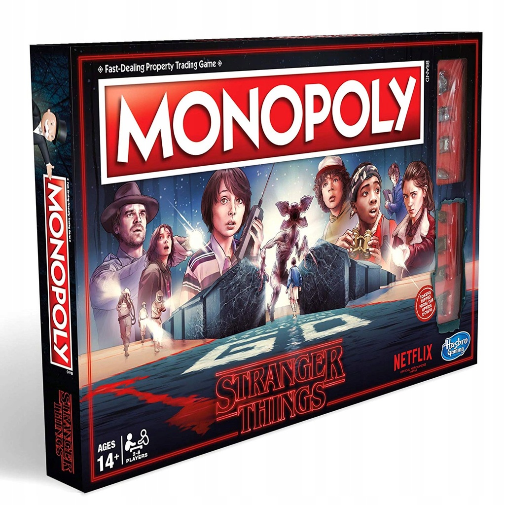 Monopol Hasbro Gaming Monopoly Stranger Things Edi