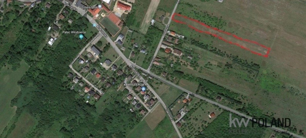 Działka, Włodowice (gm.), 6221 m²