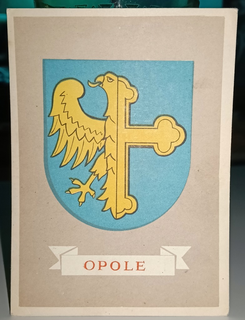 Opole- Herb - Pocztówka