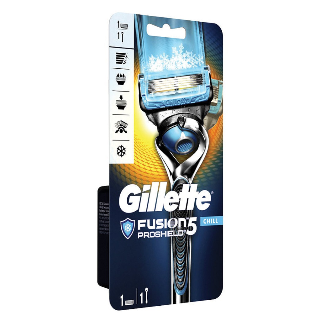 Maszynka Gillette Fusion Proshield Chill z DE