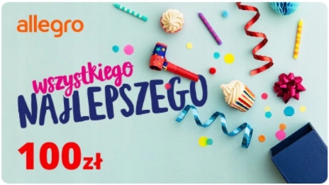 Karta Podarunkowa Urodziny - 100 zł