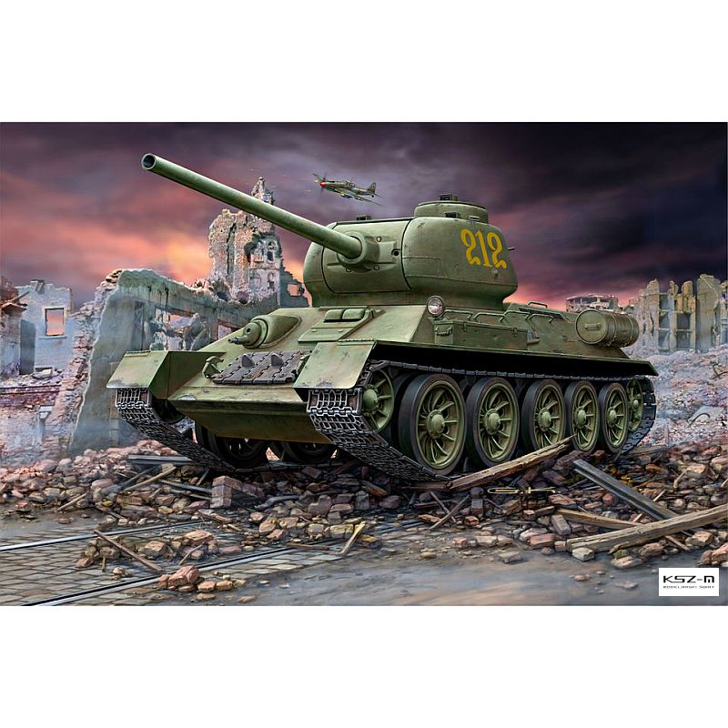 Купить REVELL 03302 - Танк Т-34/85 1/72: отзывы, фото, характеристики в интерне-магазине Aredi.ru