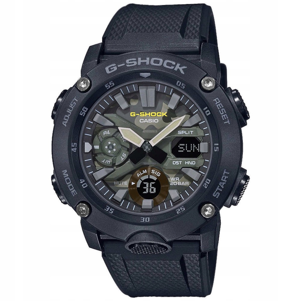 Zegarek CASIO GA-2000SU-1AER - G-Shock G-Carbon