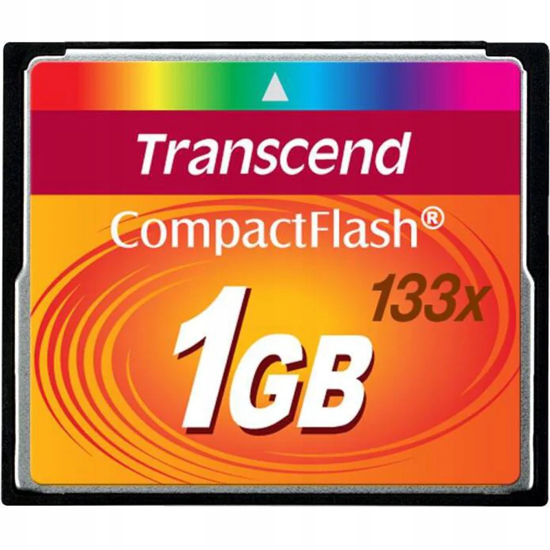 Karta pamięci TRANSCEND CF 1 GB Plastikowy