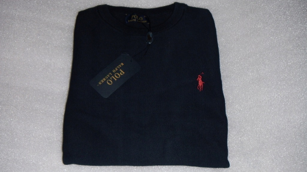 Sweter polo ralph lauren granatowy