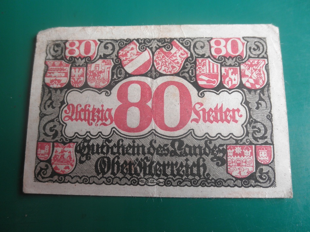 Notgeld Austria 80 heller