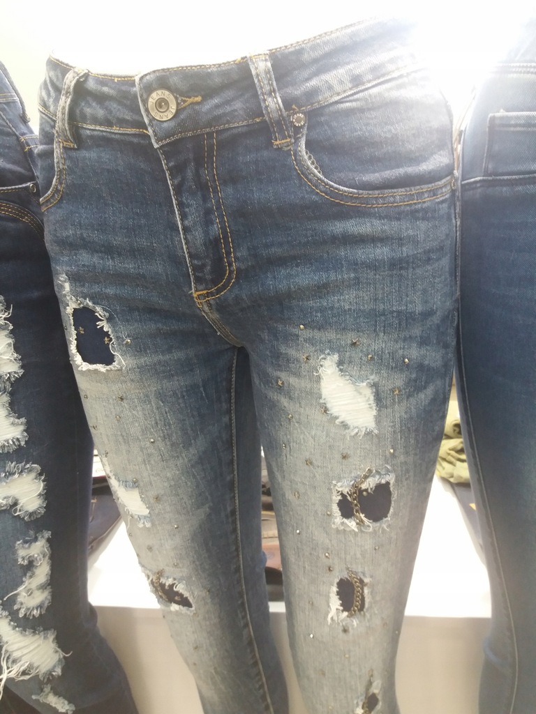 SPODNIE DAMSKIE ,WYCIERUCHY ,JEANSY,XS,S,M,L,XL SPODNIE DAMSKIE ,WYCIERUCHY ,JEANSY,XS,S,M,L,XL
