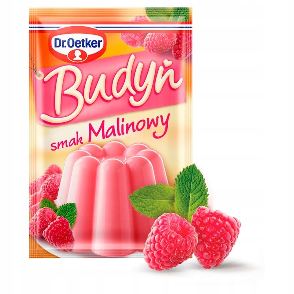 Dr. Oetker Budyń smak malinowy 40 g