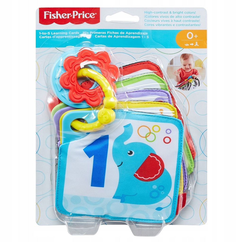 EDUKACYJNE KARTY Z OBRAZKAMI FISHER PRICE GFX90