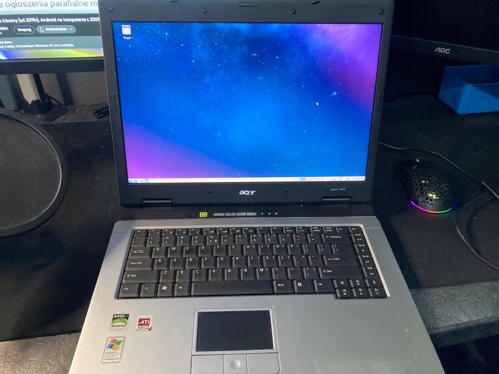 Laptop Acer Aspire 3020 15" Sempron Radeon X700