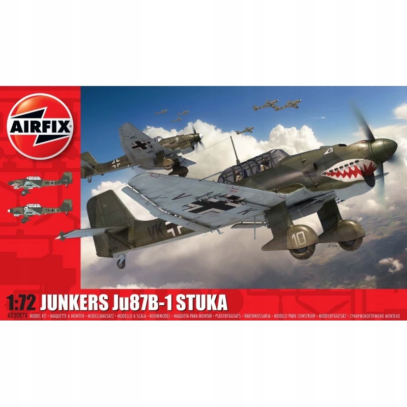 Model do sklejania Junkers Ju87 B-1 Stuka 1/72