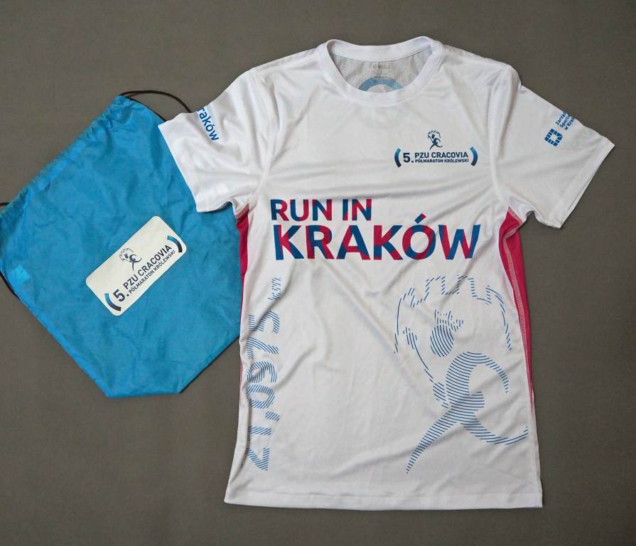 Koszulka z Półmaratonu Krakowskiego 2018 od 1zł