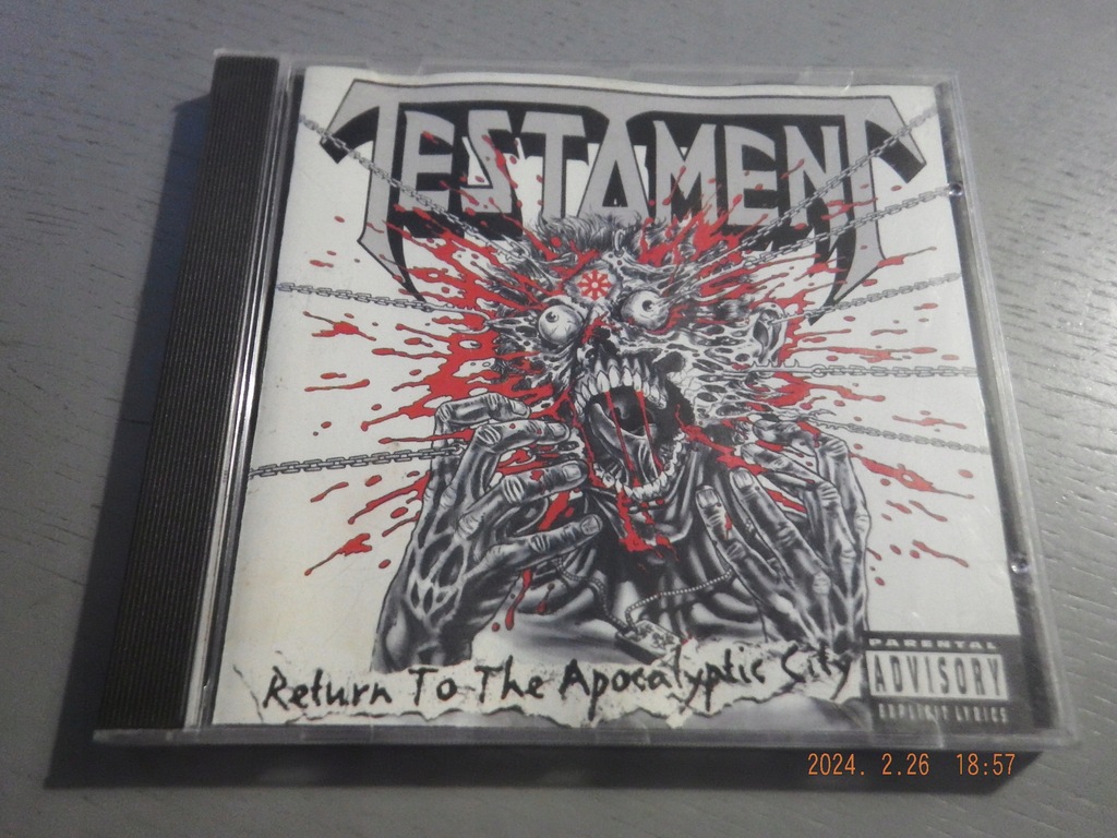 TESTAMENT - Return to the Apocalyptic City