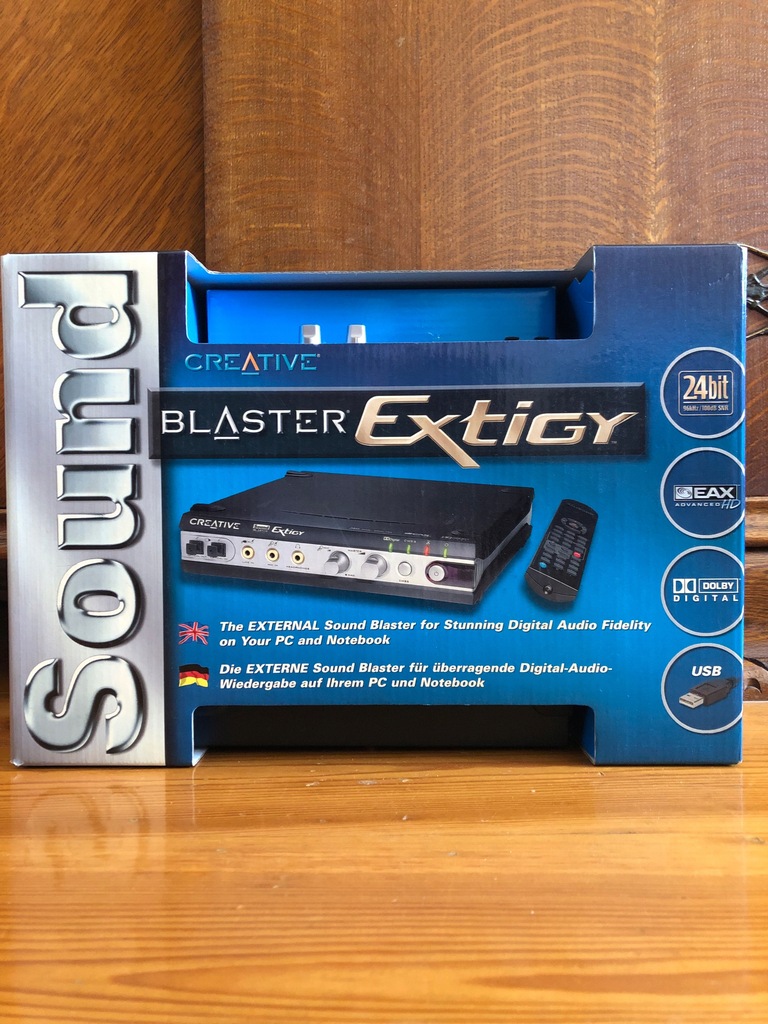 Creative Sound Blaster Extigy USB karta BOX 14676633279 oficjalne