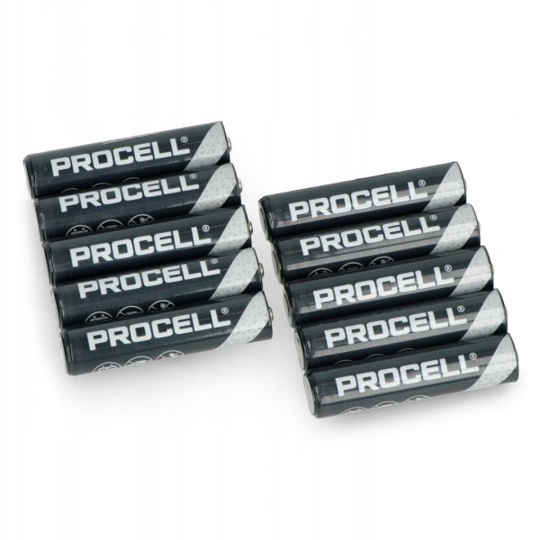 Купить 10 батареек Duracell Procell AAA R03 MN2400, Бельгия: отзывы, фото, характеристики в интерне-магазине Aredi.ru