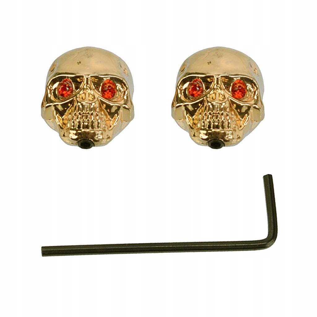 2Pcs Electric Guitar Volume Tone Knobs w/Allen Wrench for Guitar/Bass Gold