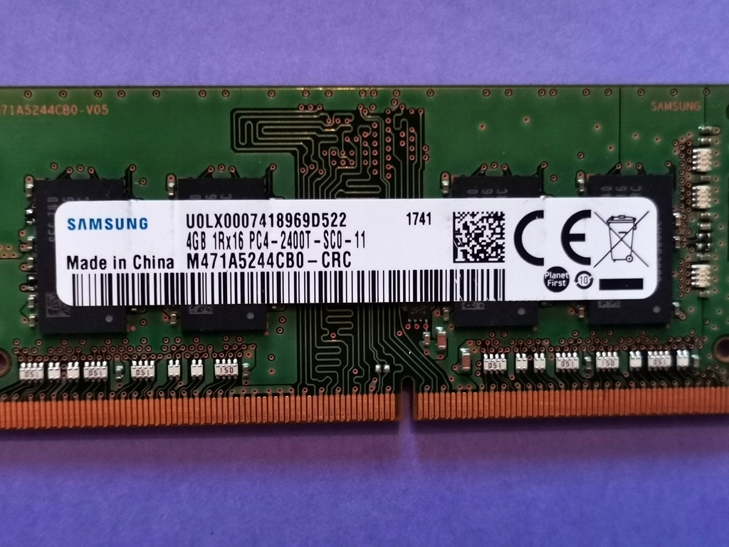 DDR4 4GB Samsung 2400T