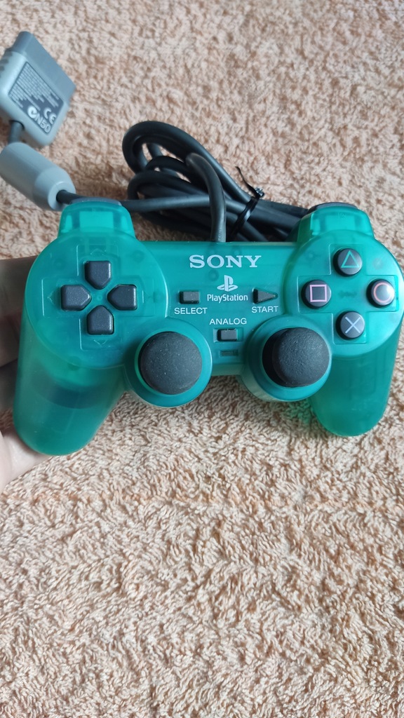 Oryginalny pad do PlayStation-SCPH-1200 - Emerald Green