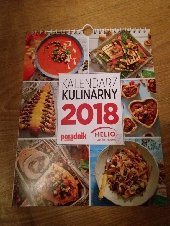 KALENDARZ  KULINARNY 2018