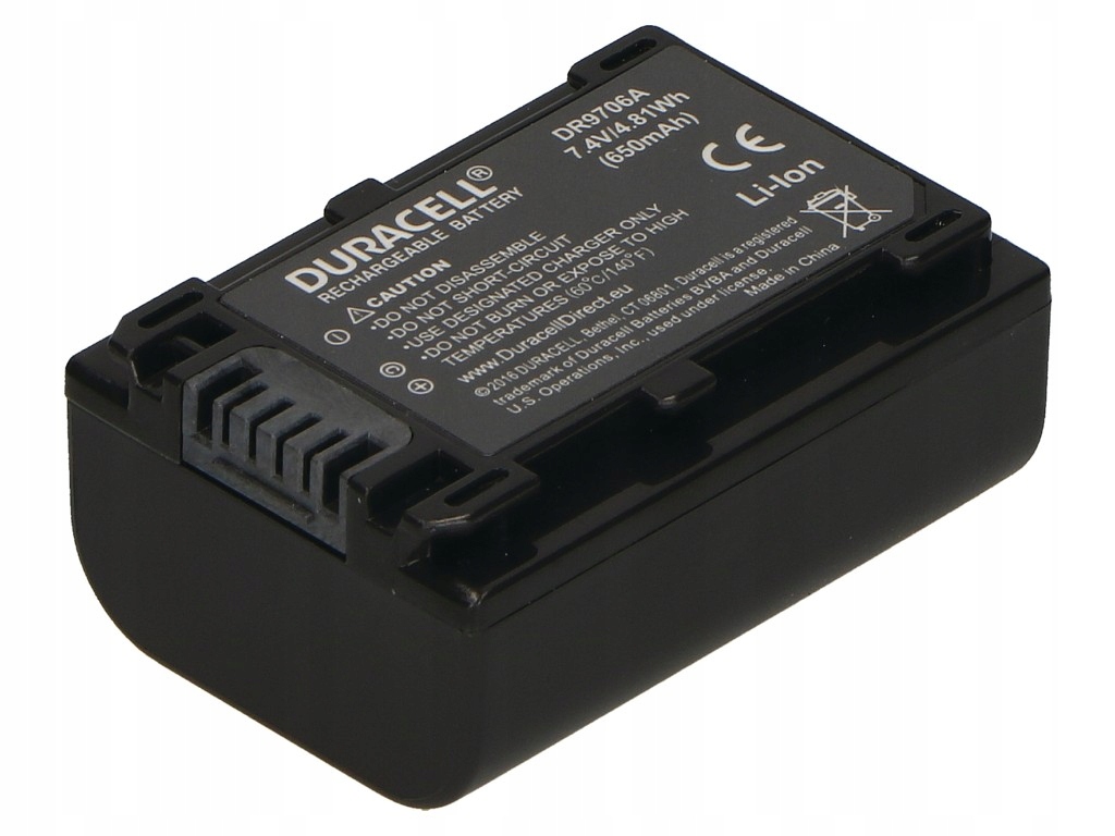Bateria Sony DCR-HC20 DCR-HC20E Duracell DR9706A