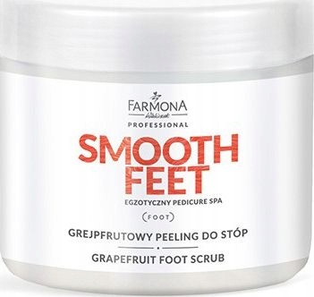 Farmona Farmona SMOOTH FEET Grejpfrutowy peeling do stóp 690g.