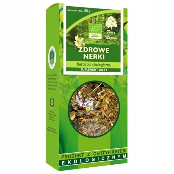 herbatka zdrowe nerki bio 50g DARY NATURY