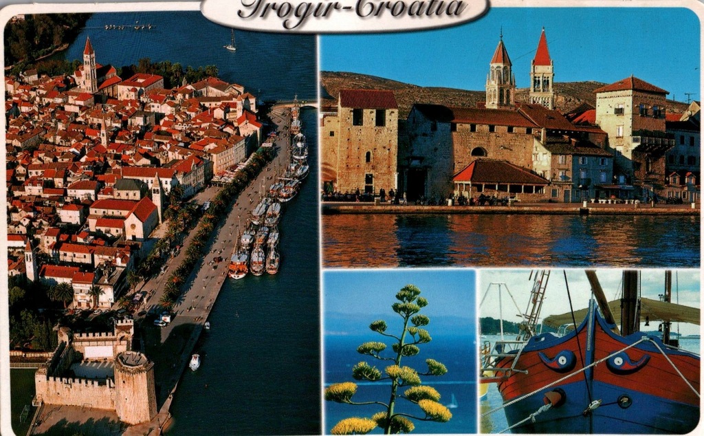 Pocztówka / Chorwacja / Trogir
