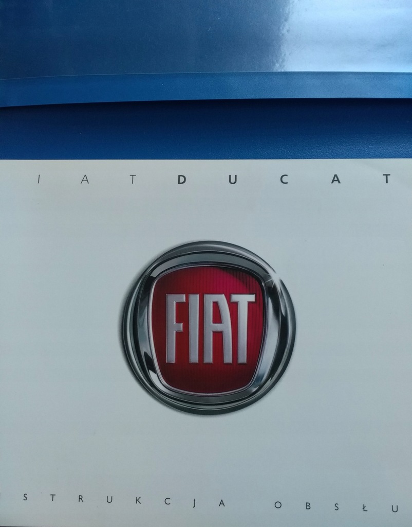 instrukcja obsługi FIAT DUCATO III FL 2014 + etui