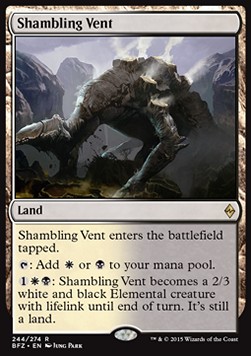 Shambling Vent Battle for Zendikar