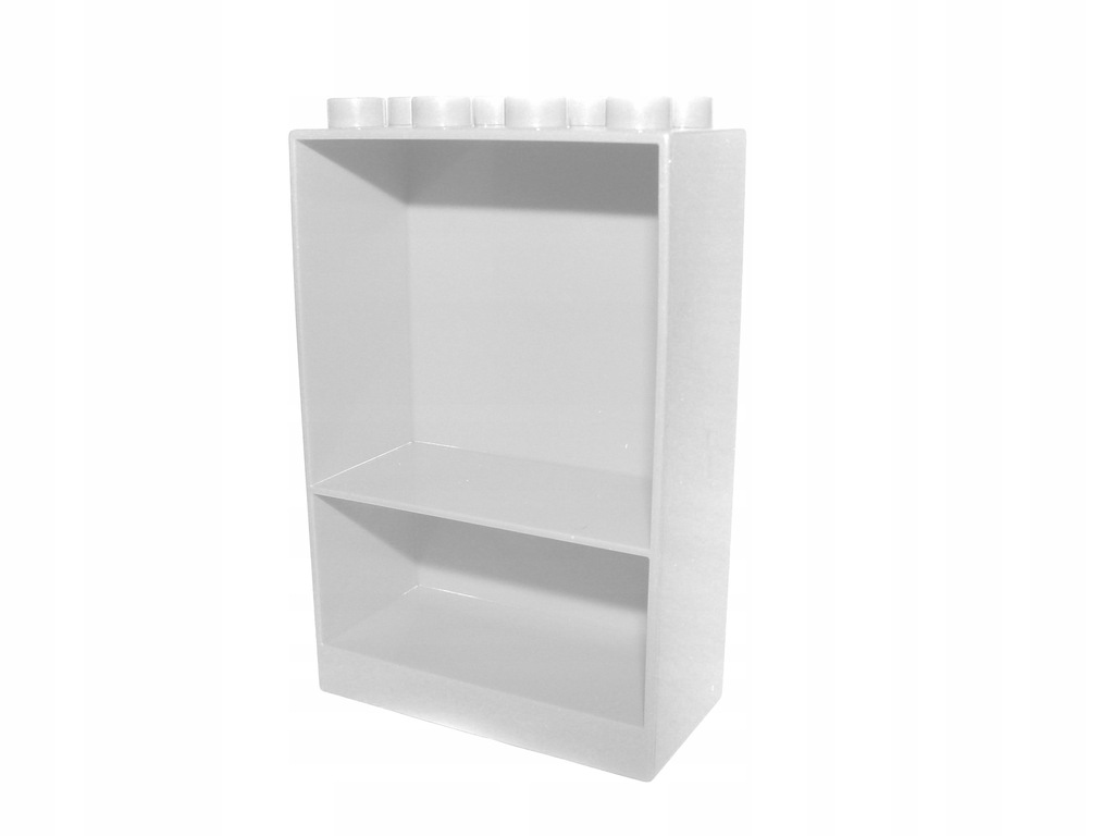 TS Nowe LEGO DUPLO - ŚCIANA / SZAFA / REGAŁ biały