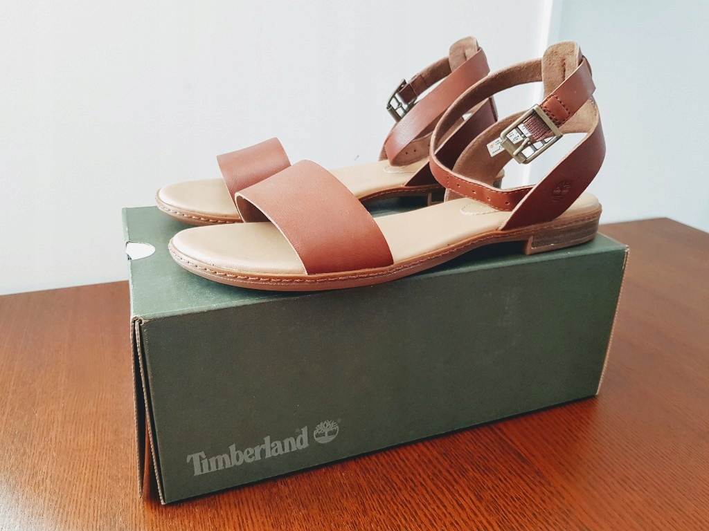 Timberland skórzane nowe sandały 38,5