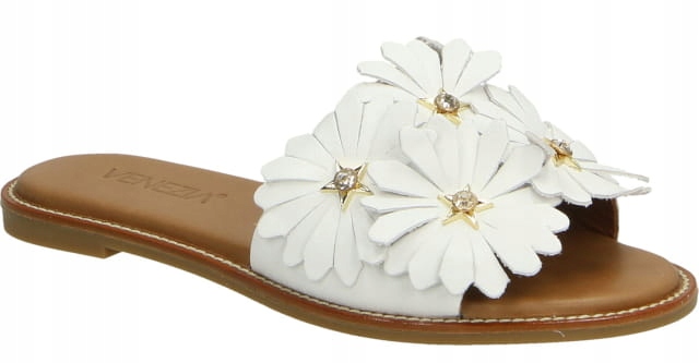 KLAPKI VENEZIA 285630 WHITE r. 36