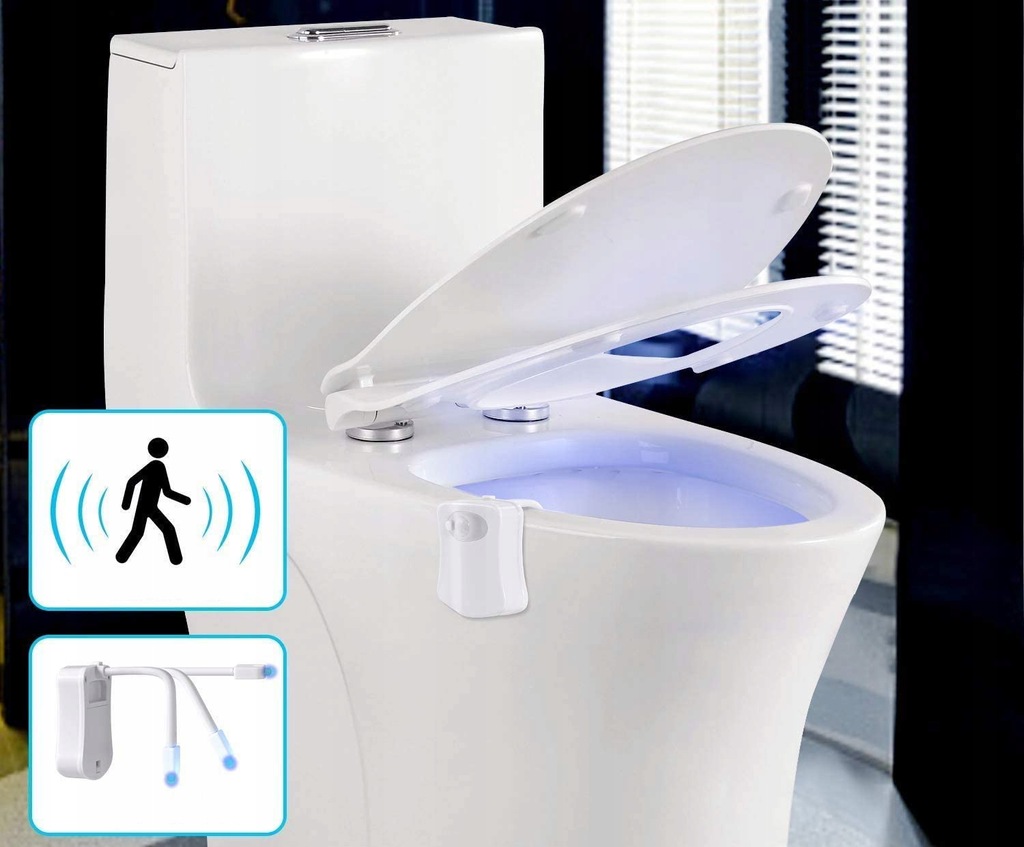 Купить СВЕТОДИОДНАЯ ЛАМПА ДЛЯ ТУАЛЕТА ДАТЧИК ДВИЖЕНИЯ И СВЕТА: отзывы ...