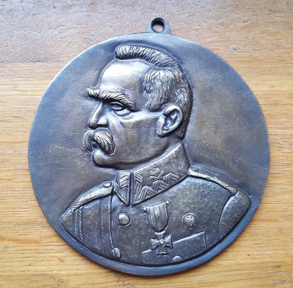 plakieta,medal z Marszałkiem Józef Piłsudski