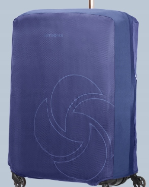 Pokrowiec niebieski samsonite na walizkę XL - Spinner