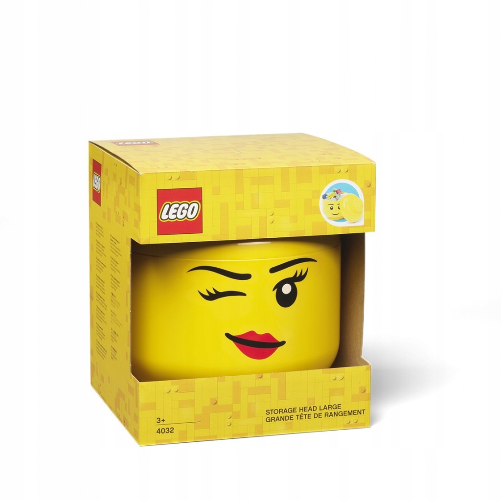 LEGO 40321727 Pojemni Duża Głowa Dziewczynka Oczko
