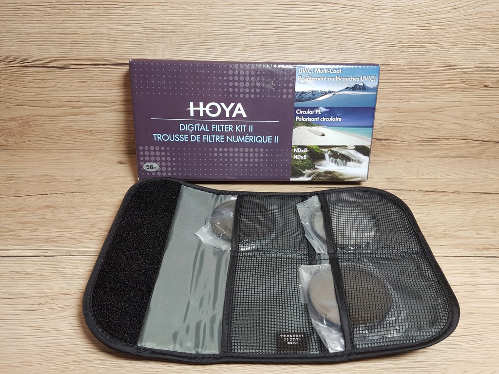 Hoya Digital Filter Kit II 58mm Stan BDB