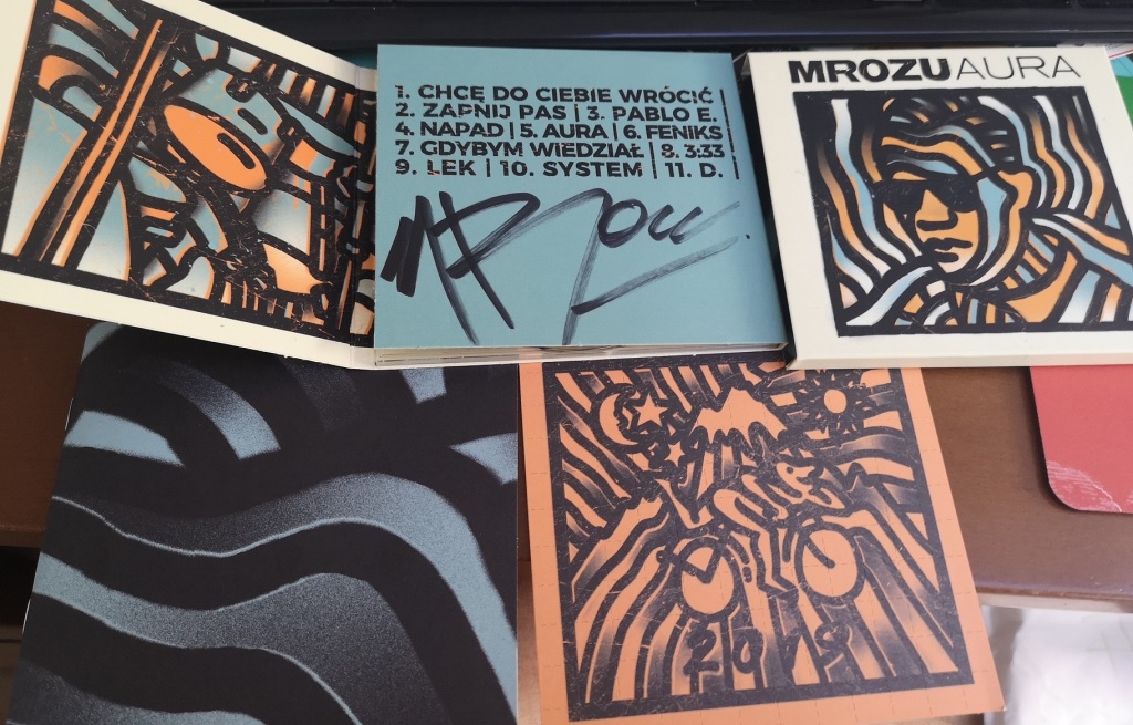 Album Mrozu - Aura z autografem !