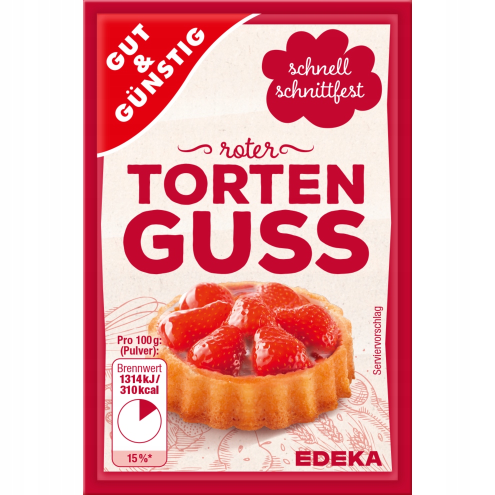 G&G TORTENGUSS-GLAZURA DO OWOCÓW 6pak Niemcy
