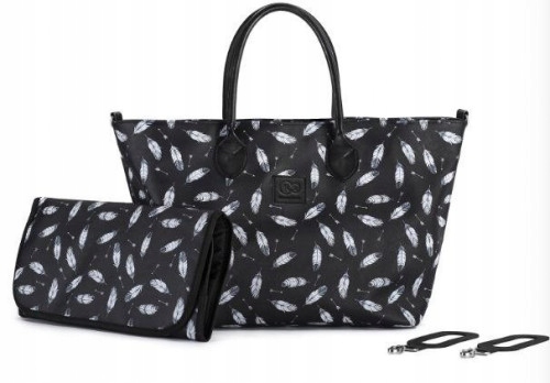 Torba do wózka. Moommy Bag Black, czarna