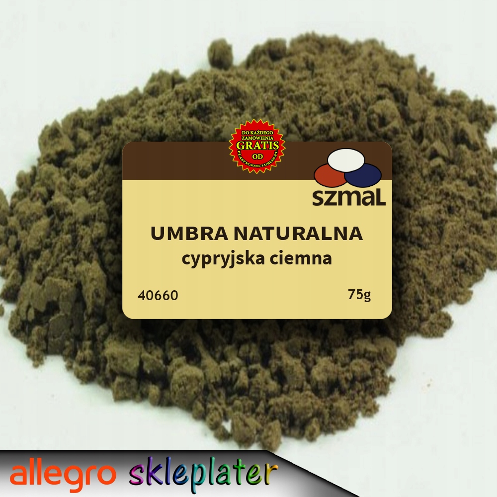 Pigment umbra naturlana cypryjska ciemna 75g 40660