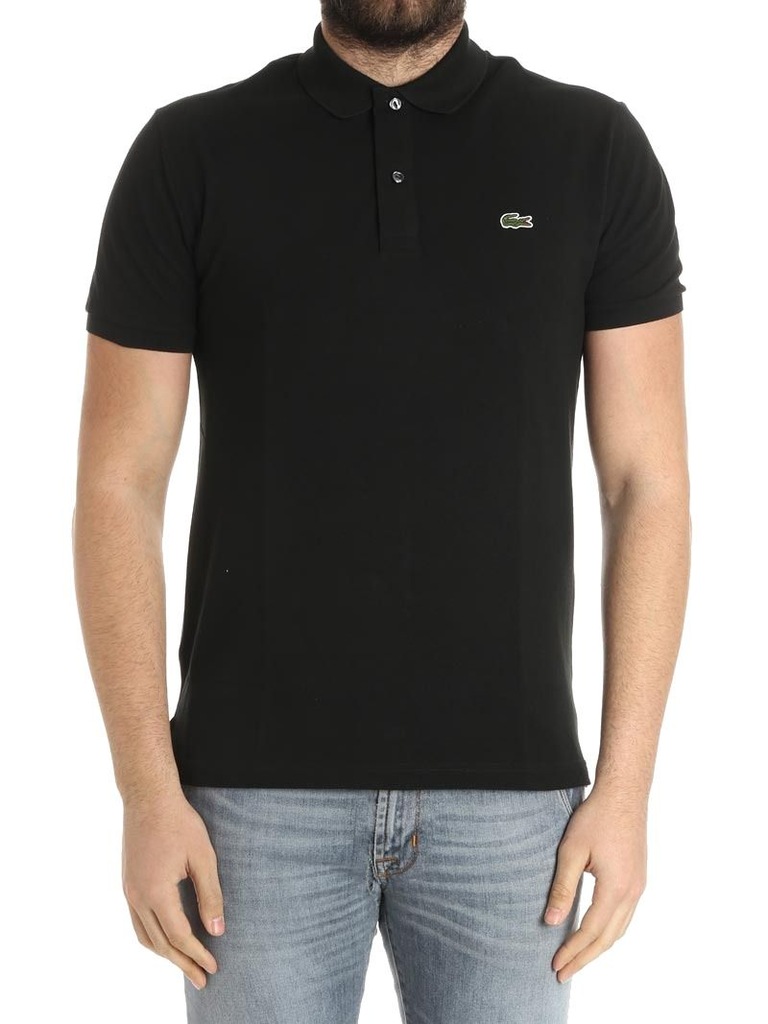 LACOSTE MĘŻCZYZN CZARNY KOSZULKI POLO XS INT