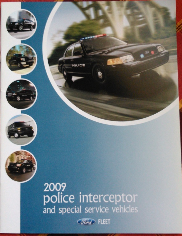 Ford Police Interceptor 2009 prospekt Crown Vic