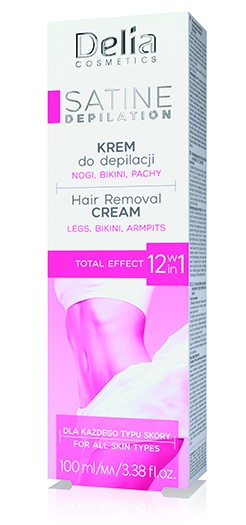 DELIA 100ML SATINE KREM D/DEPIL. 12W1 TOTAL EFFECT /534